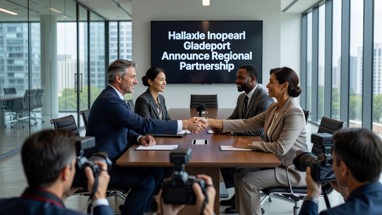 Hallaxle Inopearl Gladeport Announce Regional Partnership